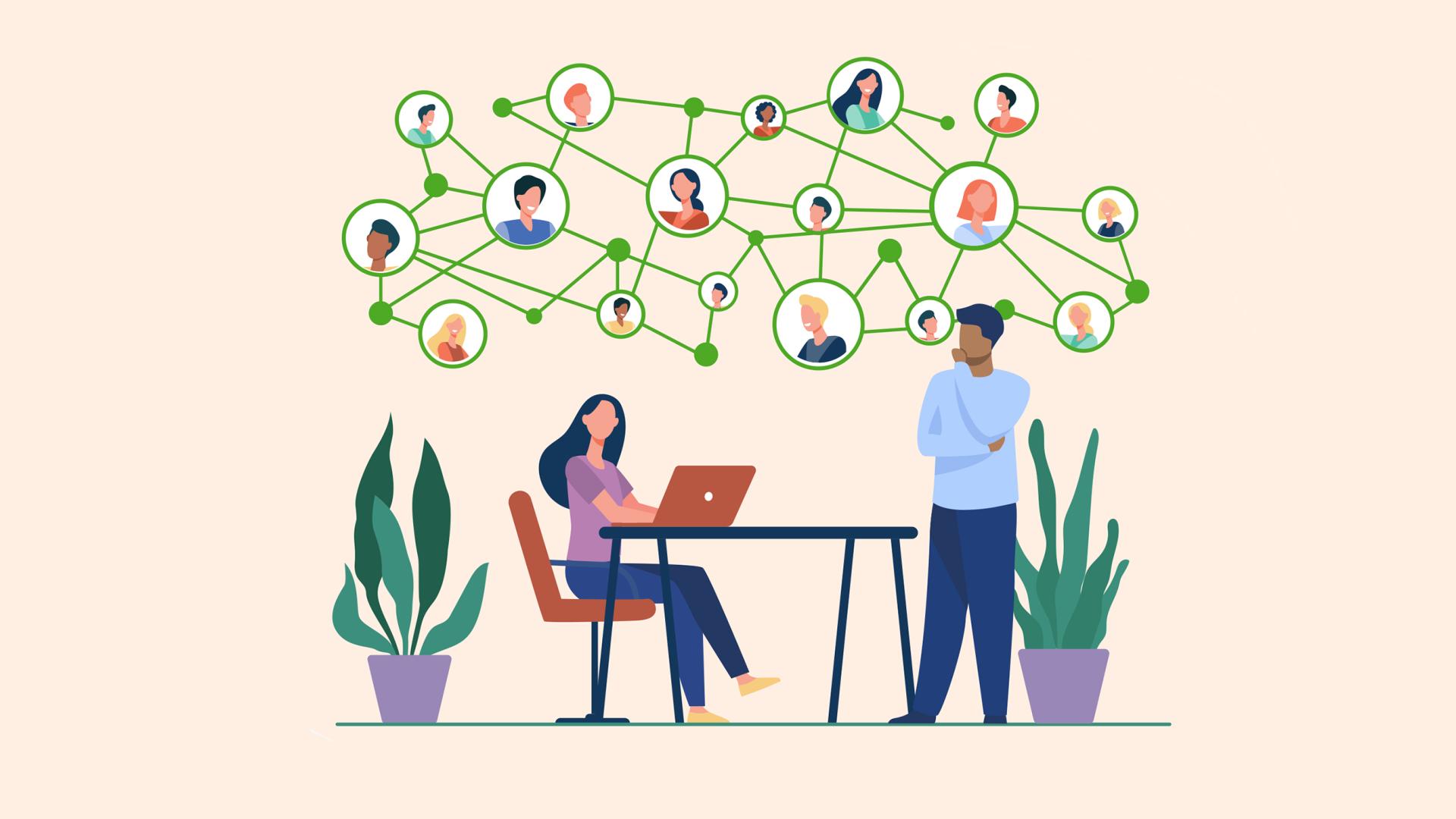 Illustratie Routekaart collectief werken