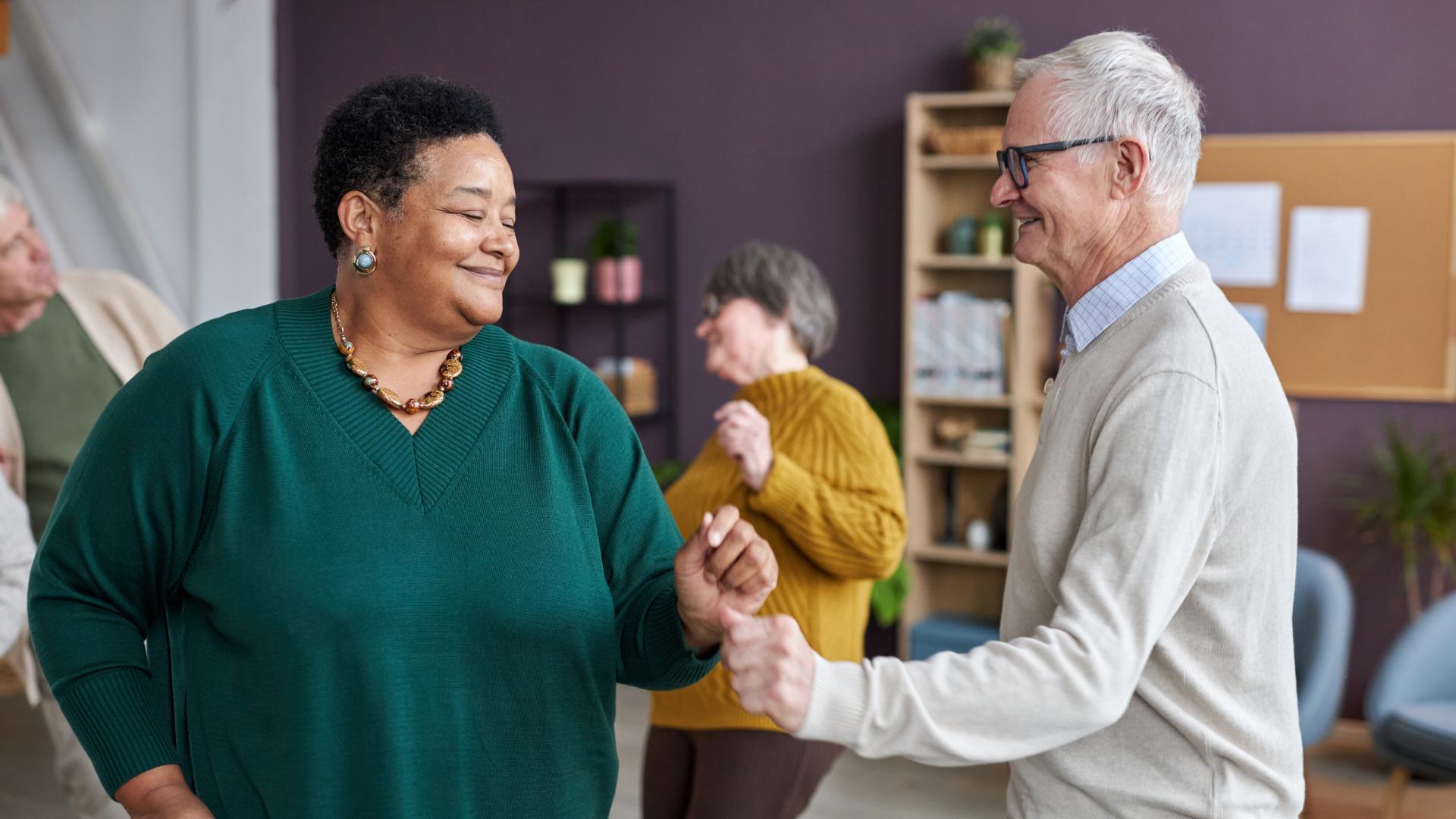 Dansende ouderen