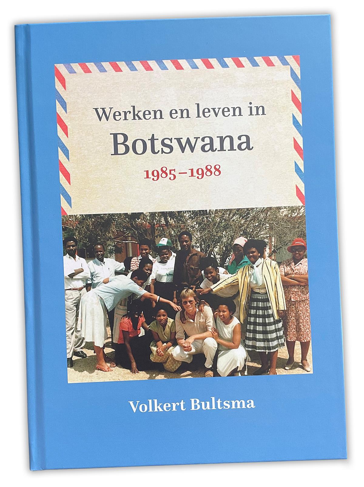 Omslag boek Botswana - Volkert Bultsma