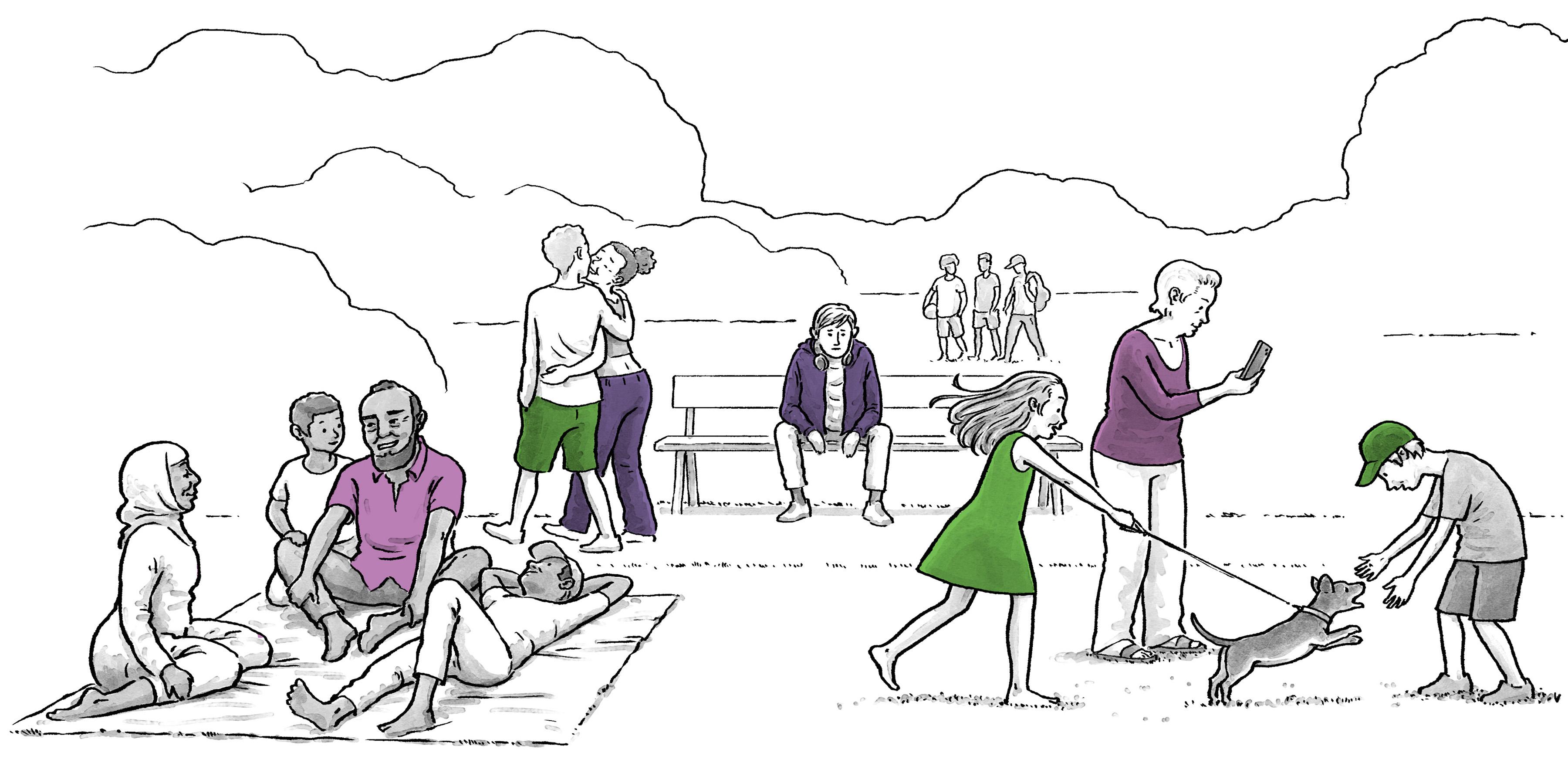 Illustratie Eenzaamheid